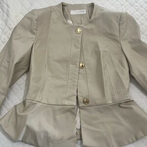 Zara leather jacket size XS never worn